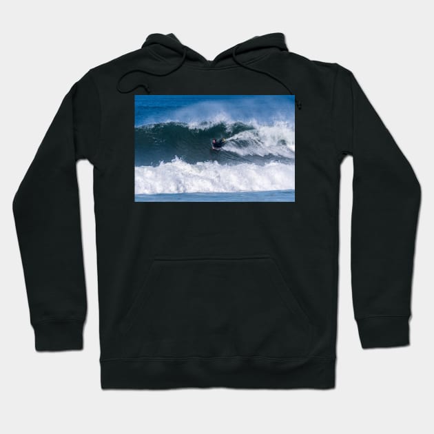 Bodyboarder in action Hoodie by homydesign